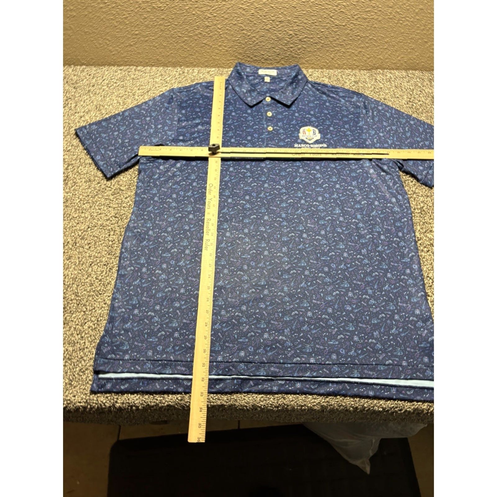 Peter Millar Peter Millar Polo Shirt Mens XL Blue Golf Summer Comfort Back To The Future Size US XL / EU 56 / 4 - 5 Thumbnail