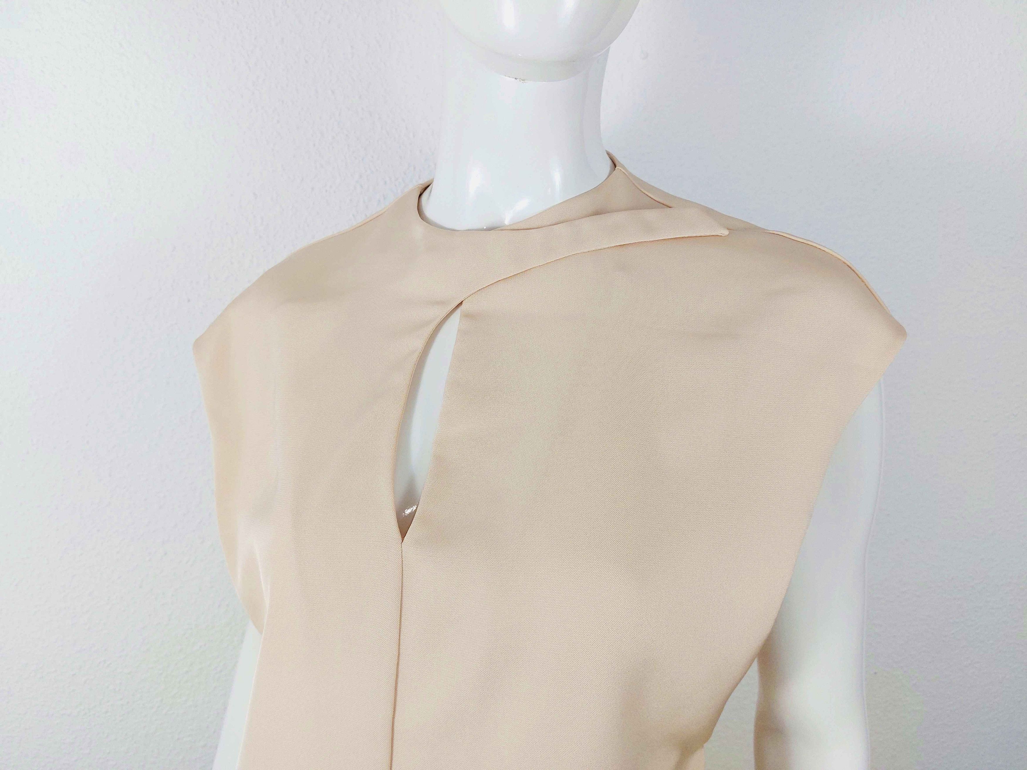 Thierry Mugler Thierry Mugler Geisha Silk Kimono Style Keyhole Midi Dress Size M / US 6-8 / IT 42-44 - 4 Thumbnail