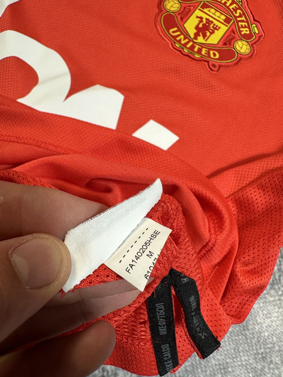 Nike Vintage Manchester United Nike soccer jersey Blokecore VTg Size US M / EU 48-50 / 2 - 5 Thumbnail