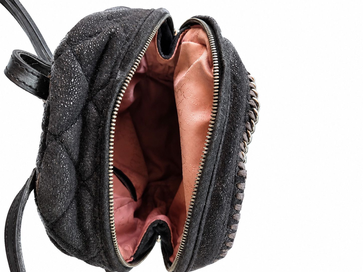 Stella McCartney Stella McCartney Falabella Black Vegan Leather Backpack Size ONE SIZE - 9 Thumbnail