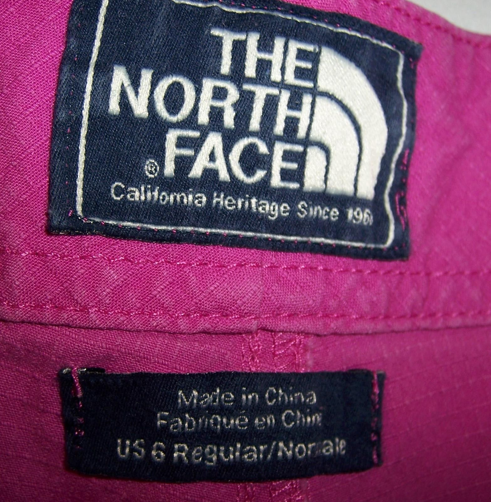 The North Face The North Face Pink/Fuschia Cotton Mid-Rise Shorts Women's 6 Size 28" / US 6 / IT 42 - 4 Thumbnail