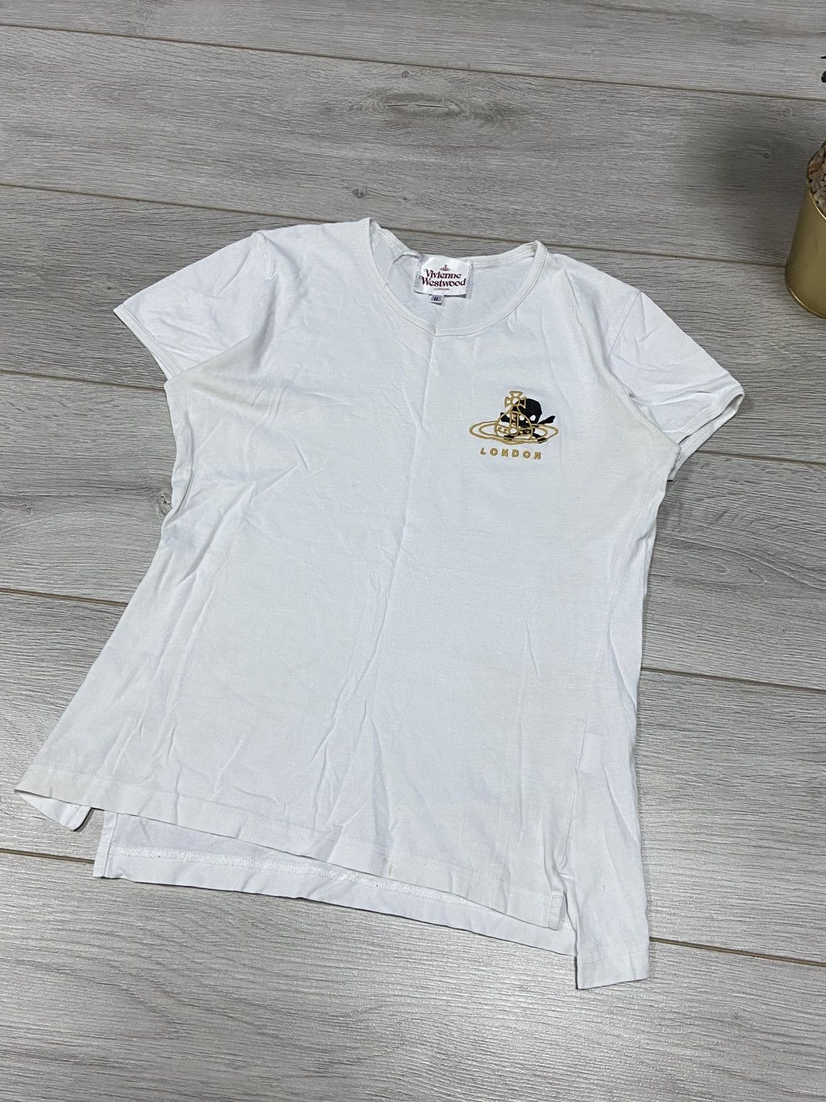 Vivienne Westwood Vivienne Westwood vintage skull orb vintage rare t-shirt Size M / US 6-8 / IT 42-44 - 2 Thumbnail