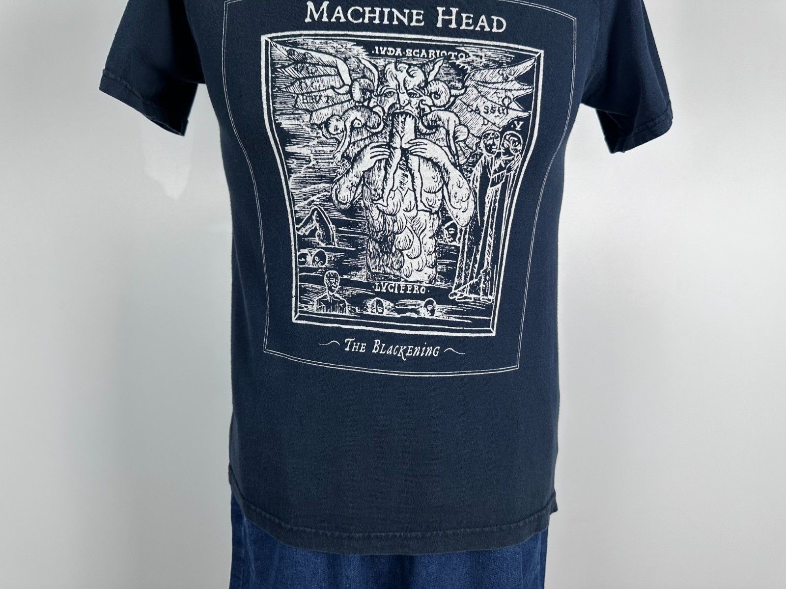 Fruit Of The Loom 2000s Machine Head The Blackening Tour Black Band T-Shirt Size US S / EU 44-46 / 1 - 3 Thumbnail