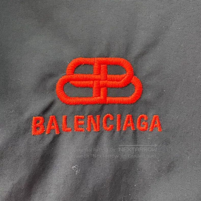 Balenciaga Balenciaga Logo Pattern Stand Collar Zipper Long Sleeve J Size US XS / EU 42 / 0 - 4 Thumbnail