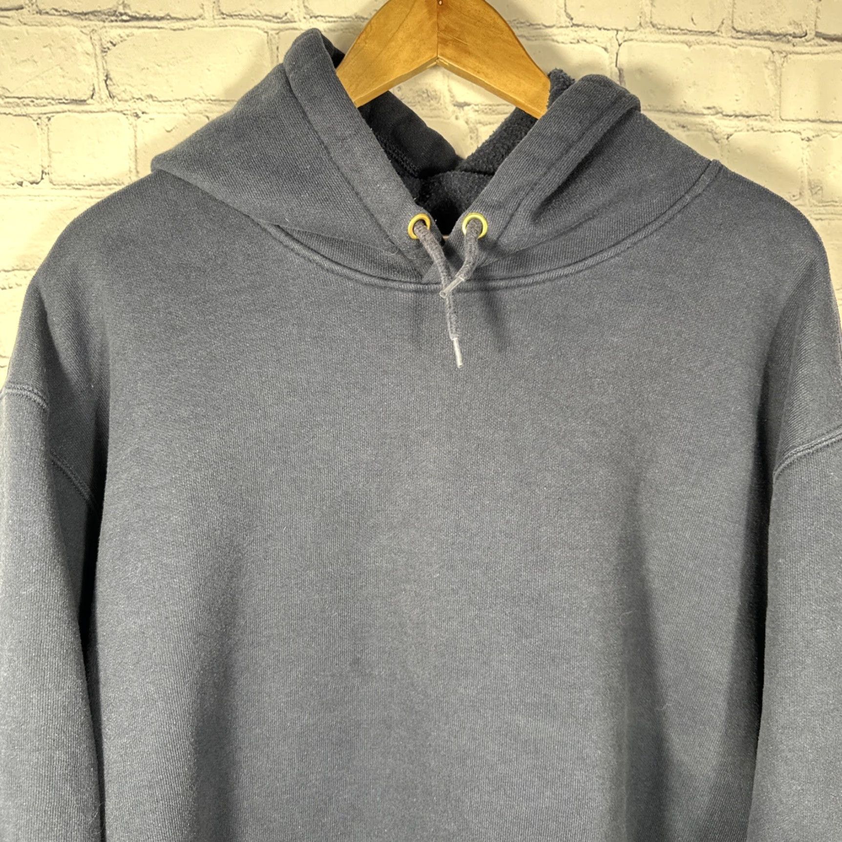 Carhartt Carhartt Hoodie Mens 2XL Regular Navy 2XL Spellout Logo Hooded Pockets Pullover Work Outdoor Sweatshirt Size US XXL / EU 58 / 5 - 3 Thumbnail