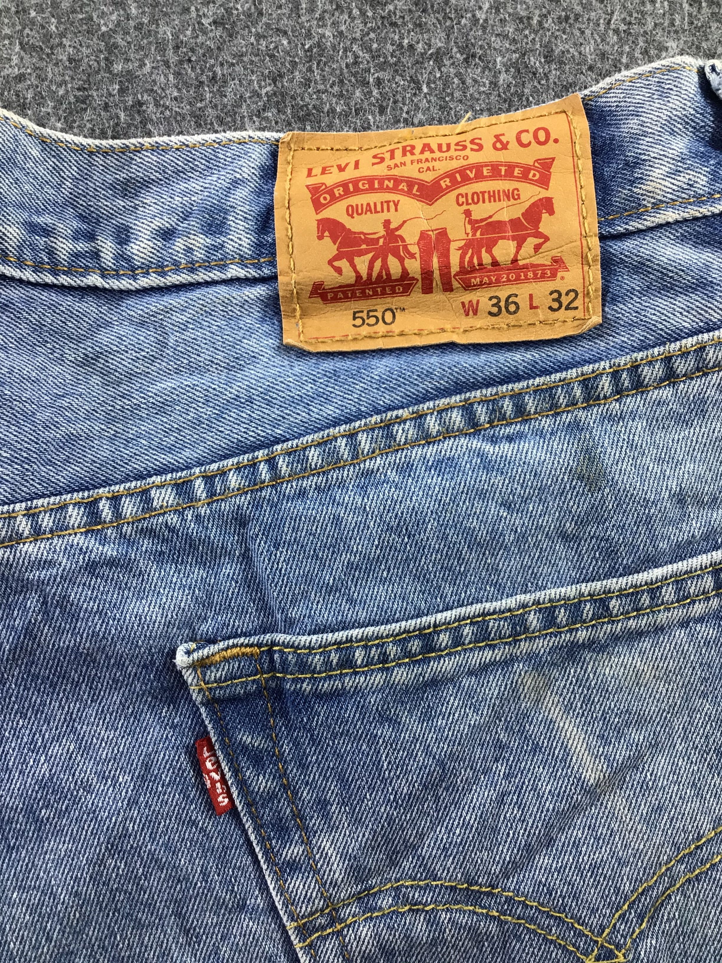Levi's Vintage Levis 550 Jeans-J773 Size US 36 / EU 52 - 5 Thumbnail