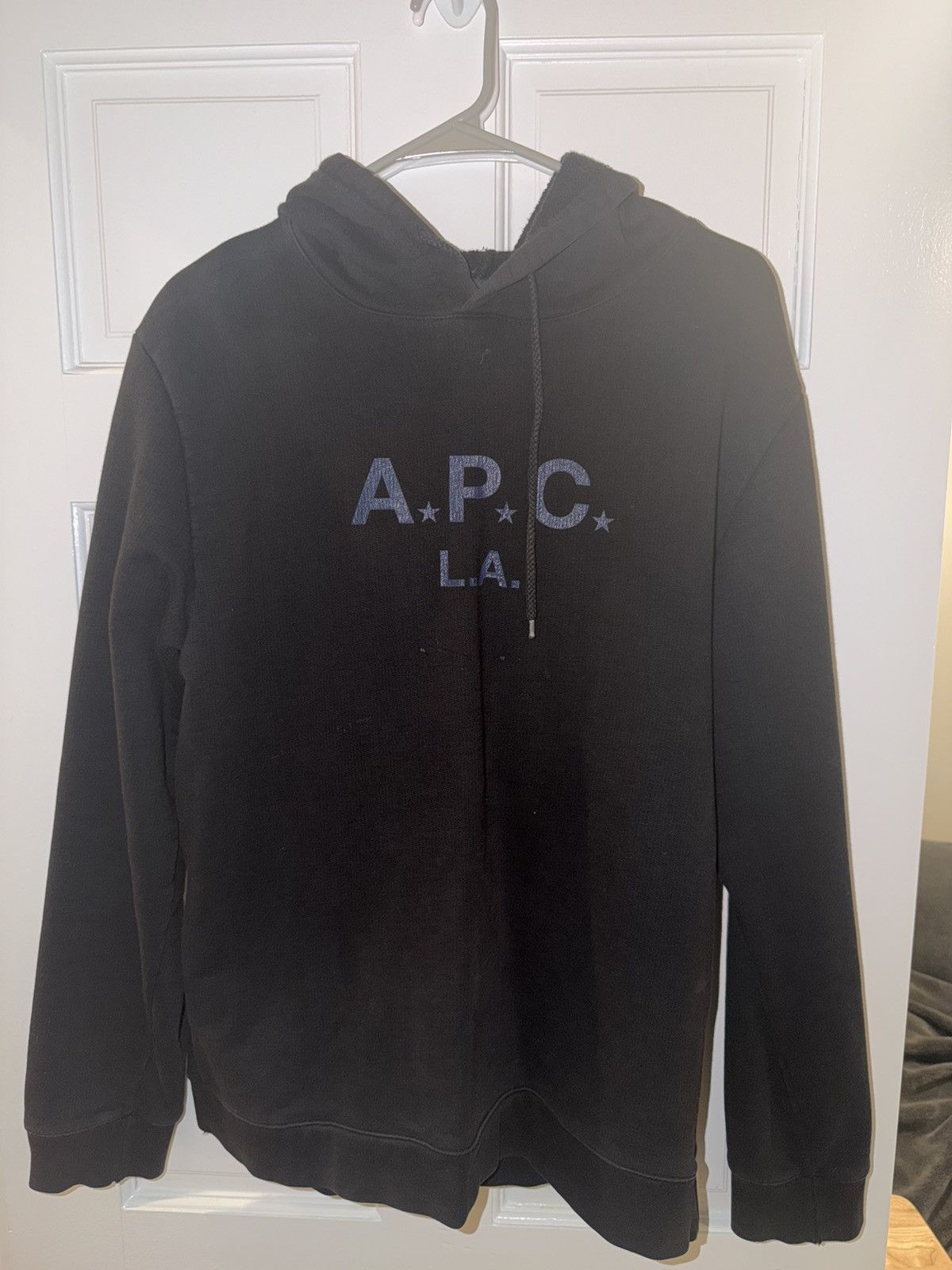 A.P.C. APC LA black hoodie size L Size US L / EU 52-54 / 3 - 1 Thumbnail