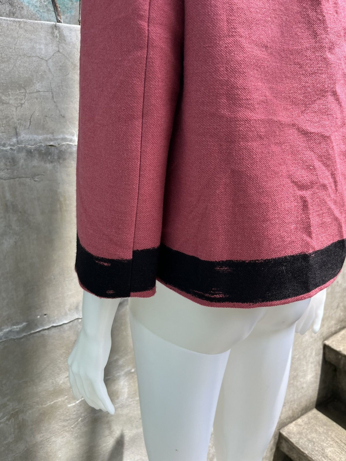 Moschino Crepe Scarf Wool Blouse Size M / US 6-8 / IT 42-44 - 5 Thumbnail