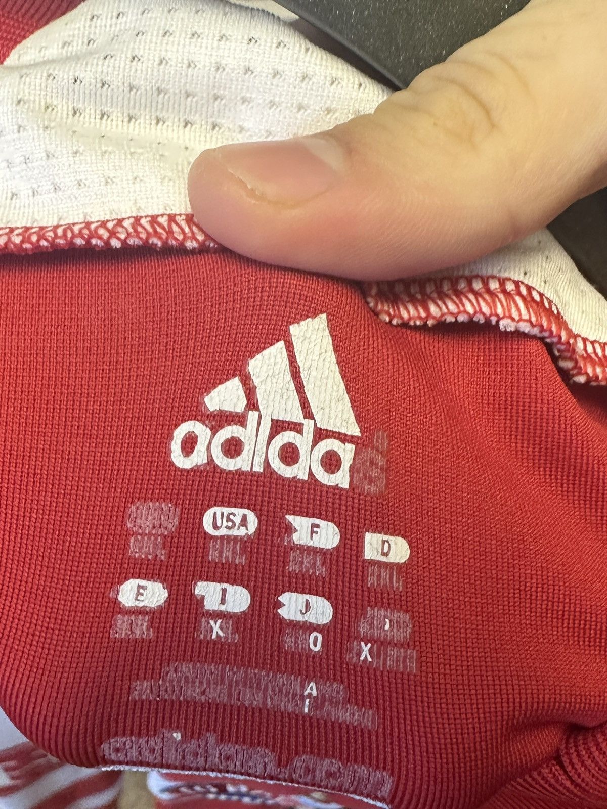 Adidas Bayern 2007 Football t Shirt Adidas Vintage Soccer RIBERY 7 Size US XXL / EU 58 / 5 - 7 Thumbnail