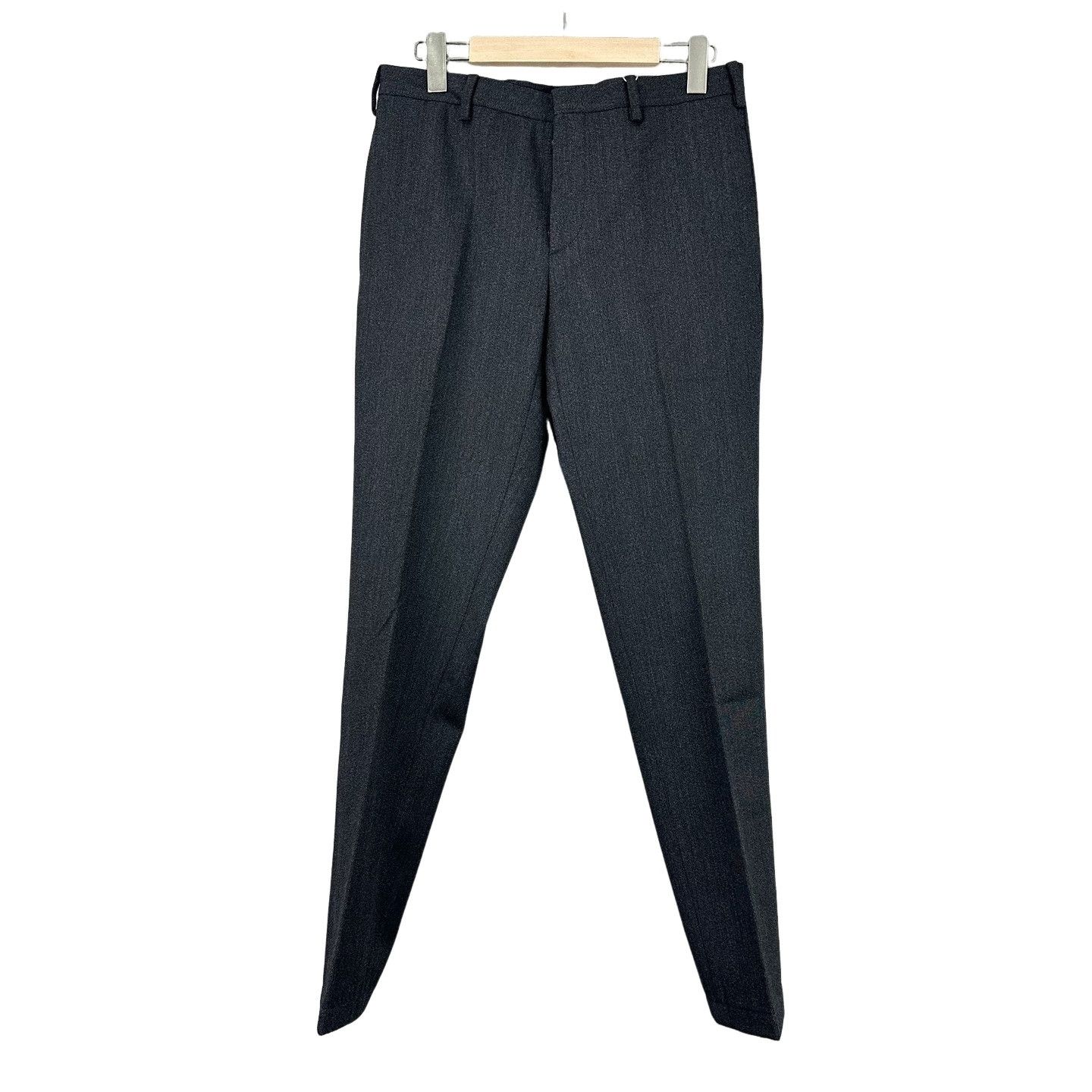 Prada Prada Charcoal Wool Casual Trousers Size 28 Size US 28 / EU 44 - 1 Thumbnail