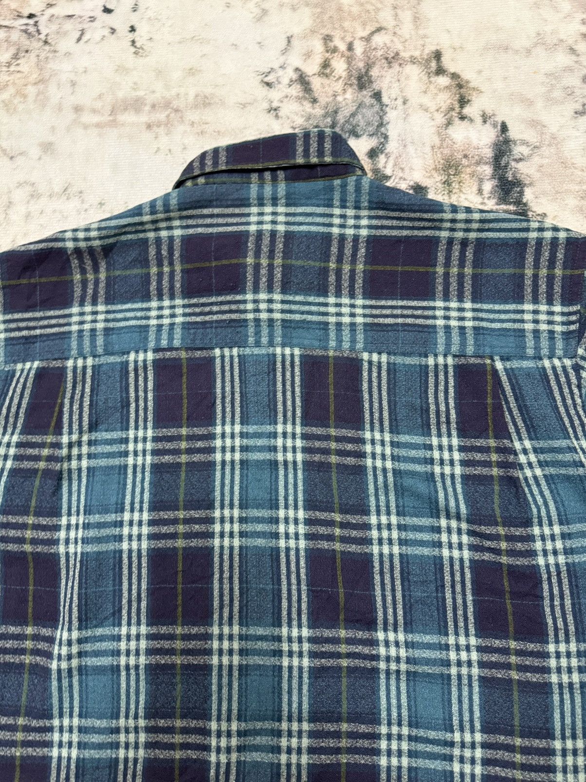 Esprit × Japanese Brand × Vintage Vintage Monade Esprit Chekered Flannel Button Up Shirt Size US L / EU 52-54 / 3 - 11 Thumbnail