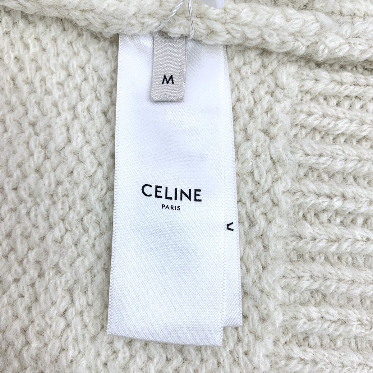 Celine Celine Alpaca Turtleneck Long Sleeve Knit Sweater K26WX Size M / US 6-8 / IT 42-44 - 8 Thumbnail