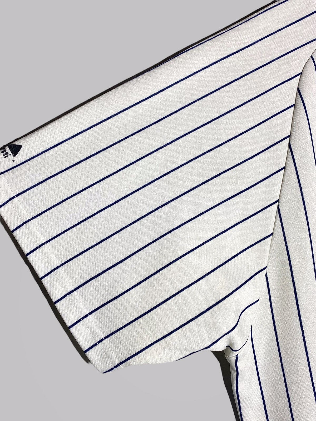 MLB × New York Yankees × Vintage Vintage New Tork Yankees Baseball Jersey Stripped Button Up Size US XL / EU 56 / 4 - 5 Thumbnail