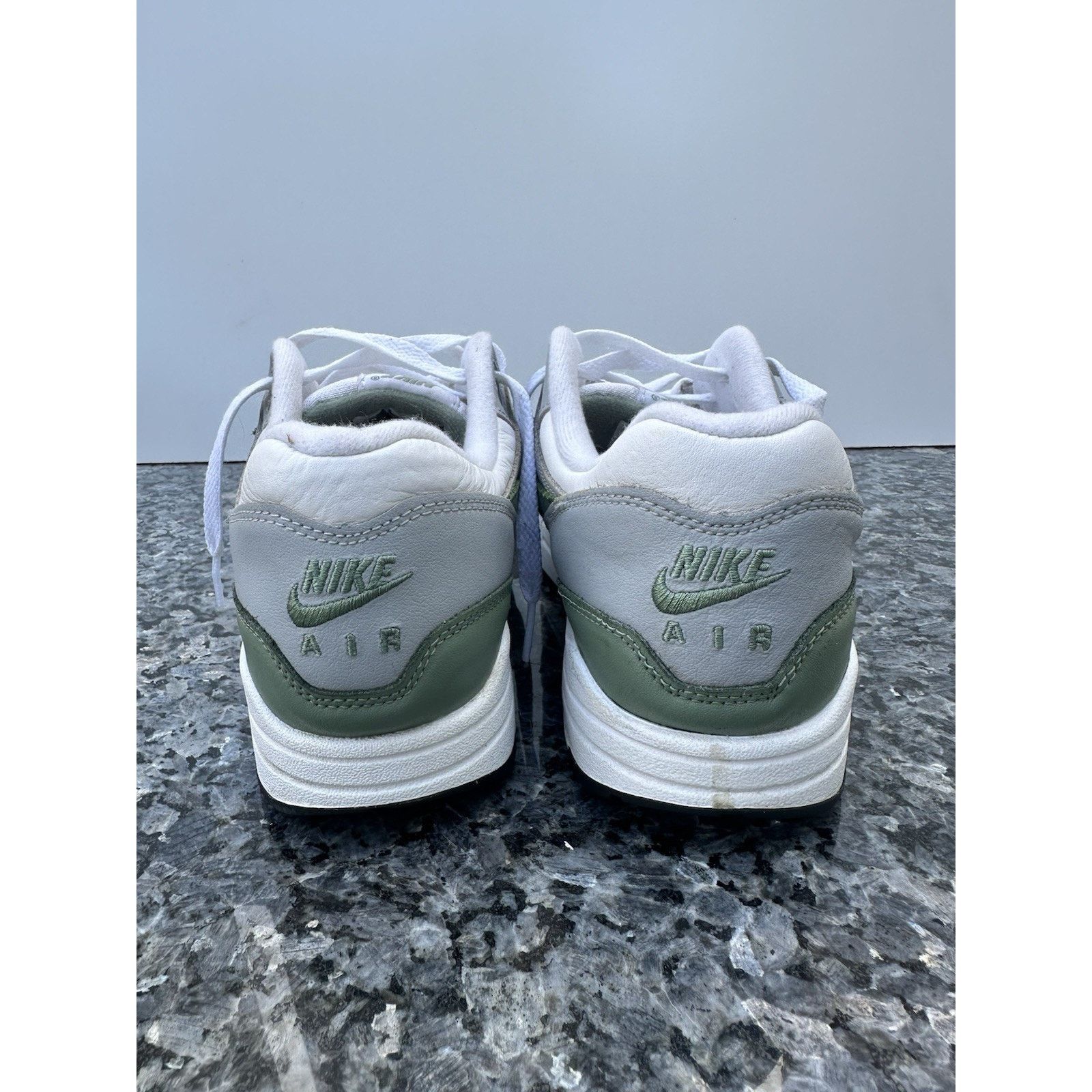 Nike Nike Air Max 1 PRM Premium Spiral Sage White Grey men 8.5 Size US 8.5 / EU 41-42 - 6 Thumbnail