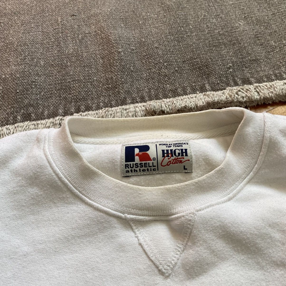 Russell Athletic VINTAGE RUSSEL ATHLETIC BOXY BIG LOGO SWEATSHIRT Size US L / EU 52-54 / 3 - 6 Thumbnail