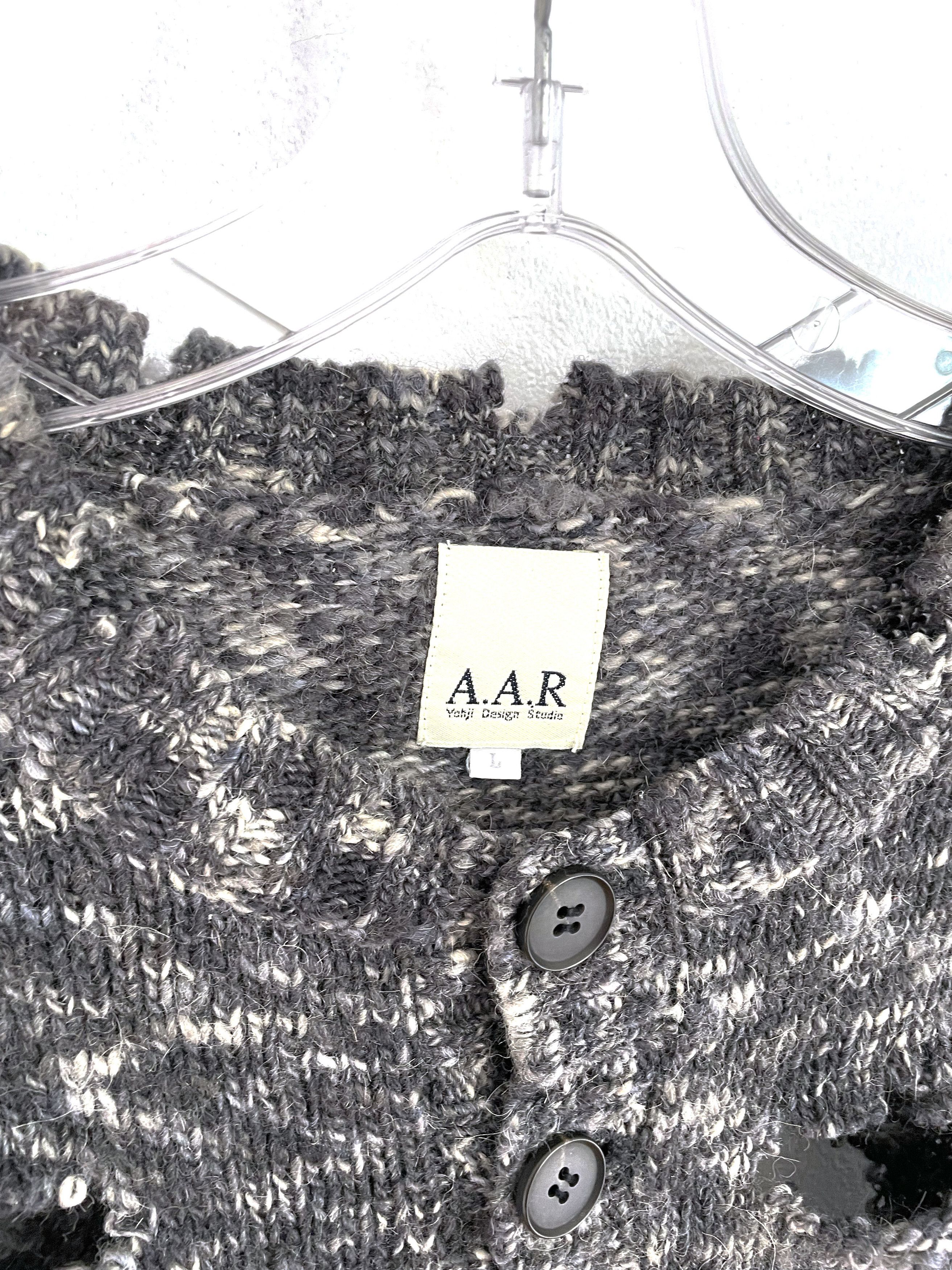 Yohji Yamamoto AAR Distressed Knit Sweater Size US M / EU 48-50 / 2 - 3 Thumbnail