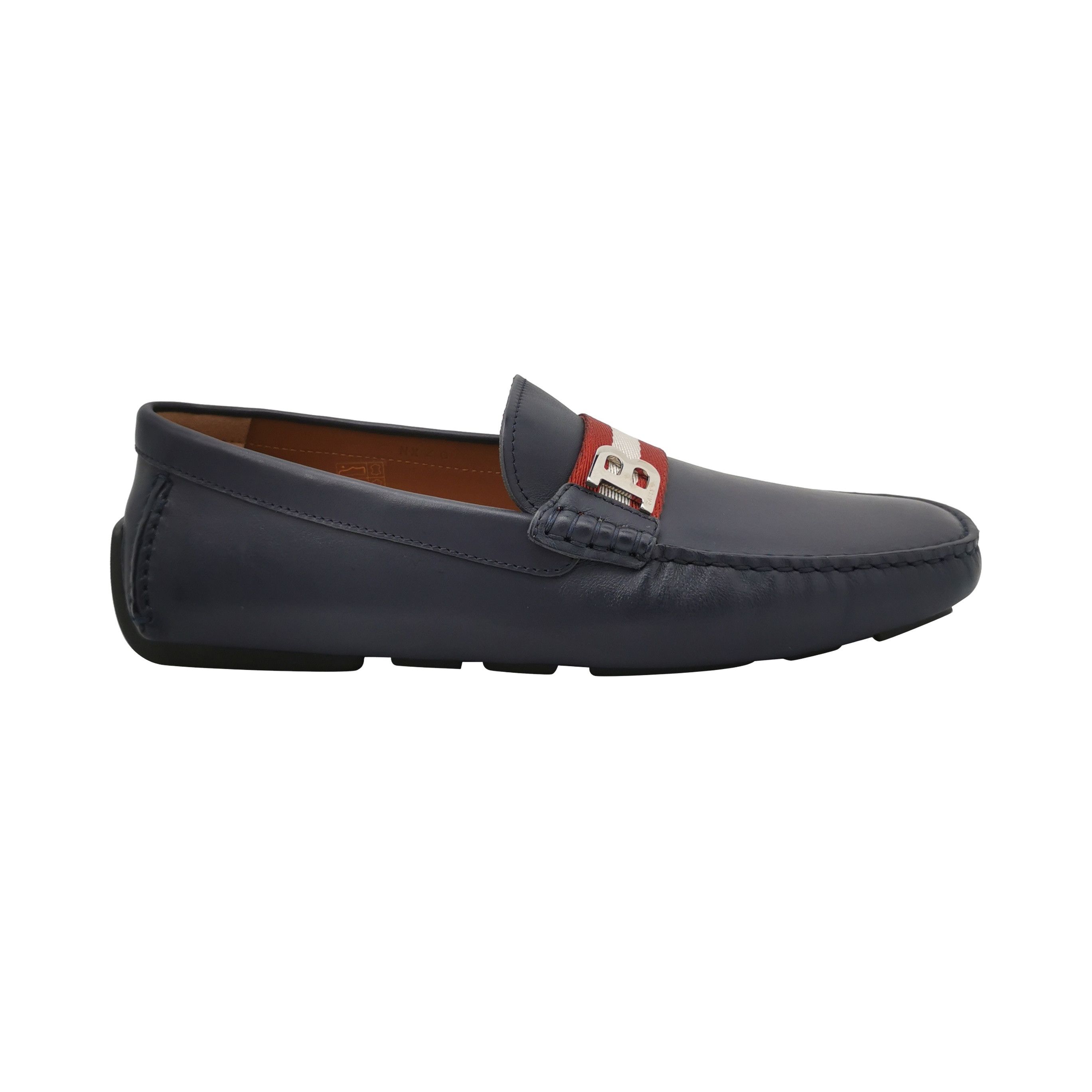 Bally Bally Striped Web Leather Drivers EU 40.5 Size US 7 / EU 40 - 1 Thumbnail