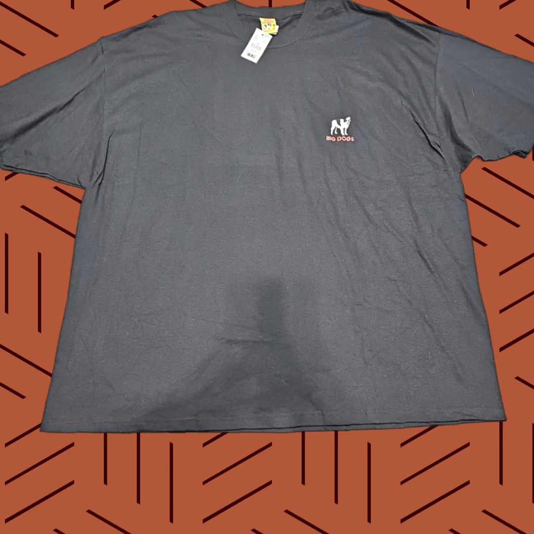 Big Dogs VINTAGE Big Dogs Y2K Men Shirt 4XL Black Dogs On Hogs Short Sleeve 2001 Size US XXL / EU 58 / 5 - 1 Thumbnail