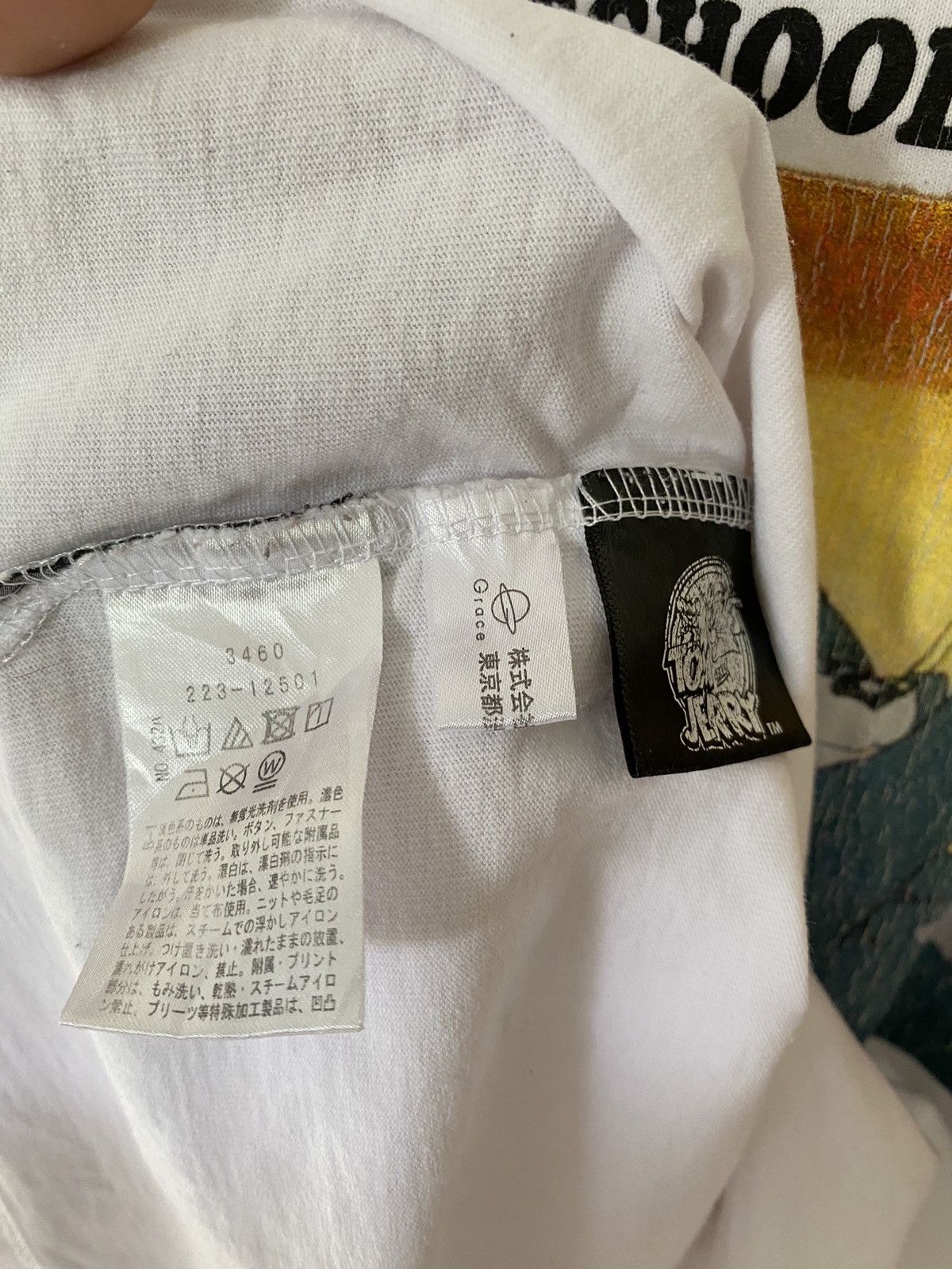 BASE CONTROL 2000s Base Control Japan X Tom and Jerry oversize tee Size US L / EU 52-54 / 3 - 11 Thumbnail