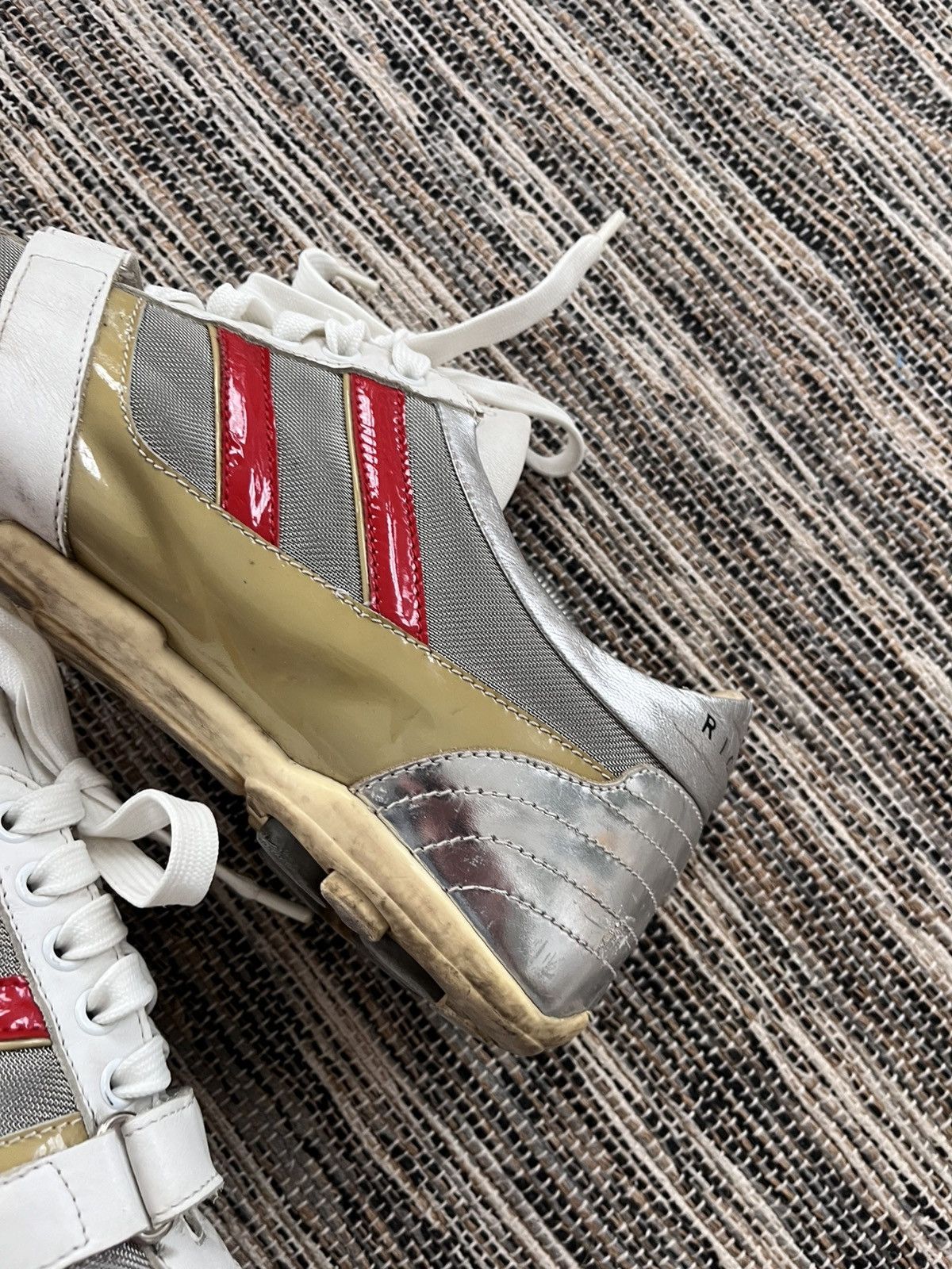John Richmond Rare Vintage John Richmond White Leather Sportswear Sneakers Size US 9 / EU 42 - 11 Thumbnail