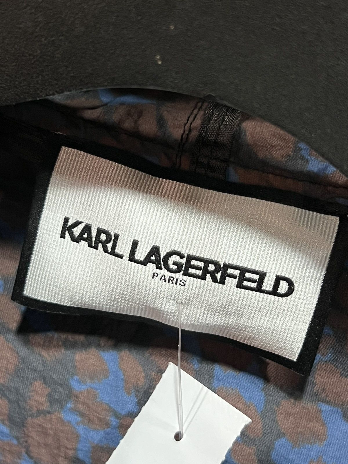 Designer × Karl Lagerfeld KARL LAGERFELD NYLON BLOUSE JACKET Size L / US 10 / IT 46 - 7 Thumbnail