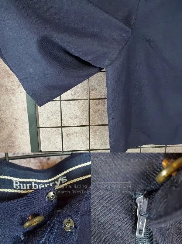 Burberry Burberry Navy Wool Logo Casual Pants. Size 23" - 7 Thumbnail