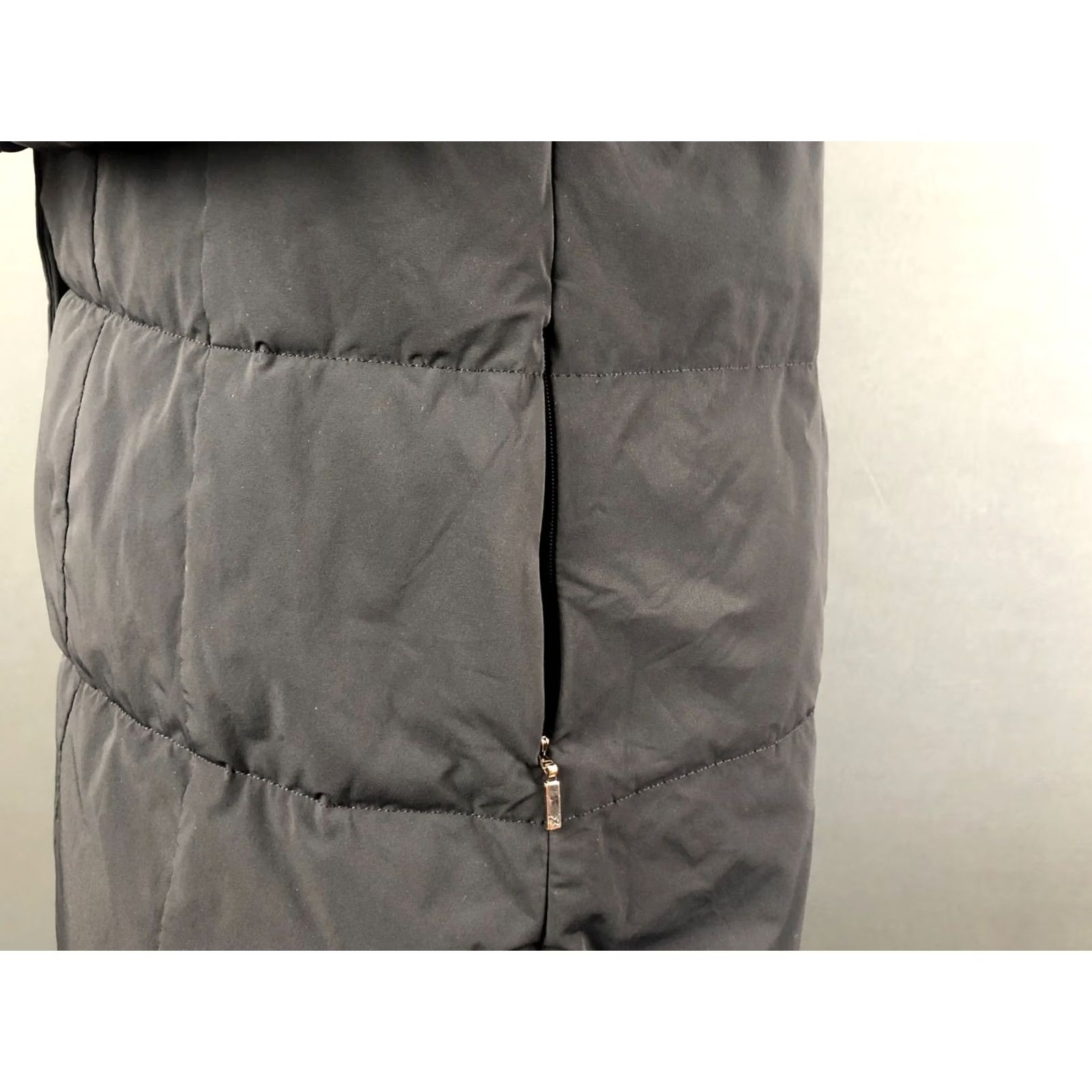 Vintage Weekend Max Mara Arctic Coat Women's Size 12 Black Polyamide Hooded Full Zip Size XL / US 12-14 / IT 48-50 - 7 Thumbnail