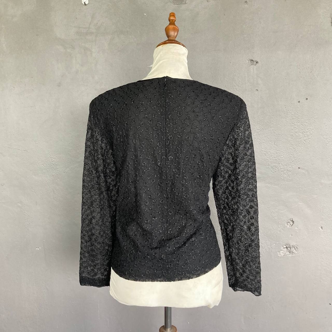 Other Remalon - Vintage 90’s Floral Lacey Long Sleeves Size S / US 4 / IT 40 - 3 Thumbnail