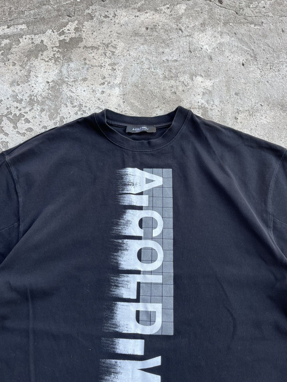 A-COLD-WALL* A-Cold-Wall Big Logo Overprint Boxy Baggy Oversized T-Shirt Size US S / EU 44-46 / 1 - 2 Thumbnail
