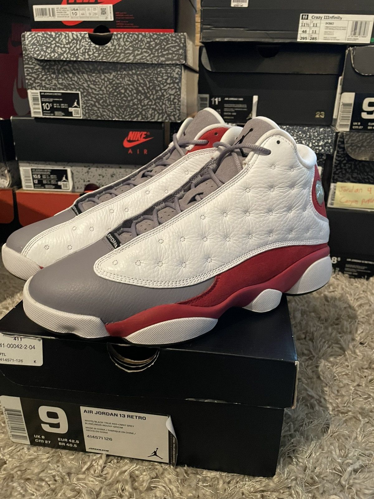 Jordan Brand Jordan 13 Grey Toe Size US 9 / EU 42 - 1 Thumbnail