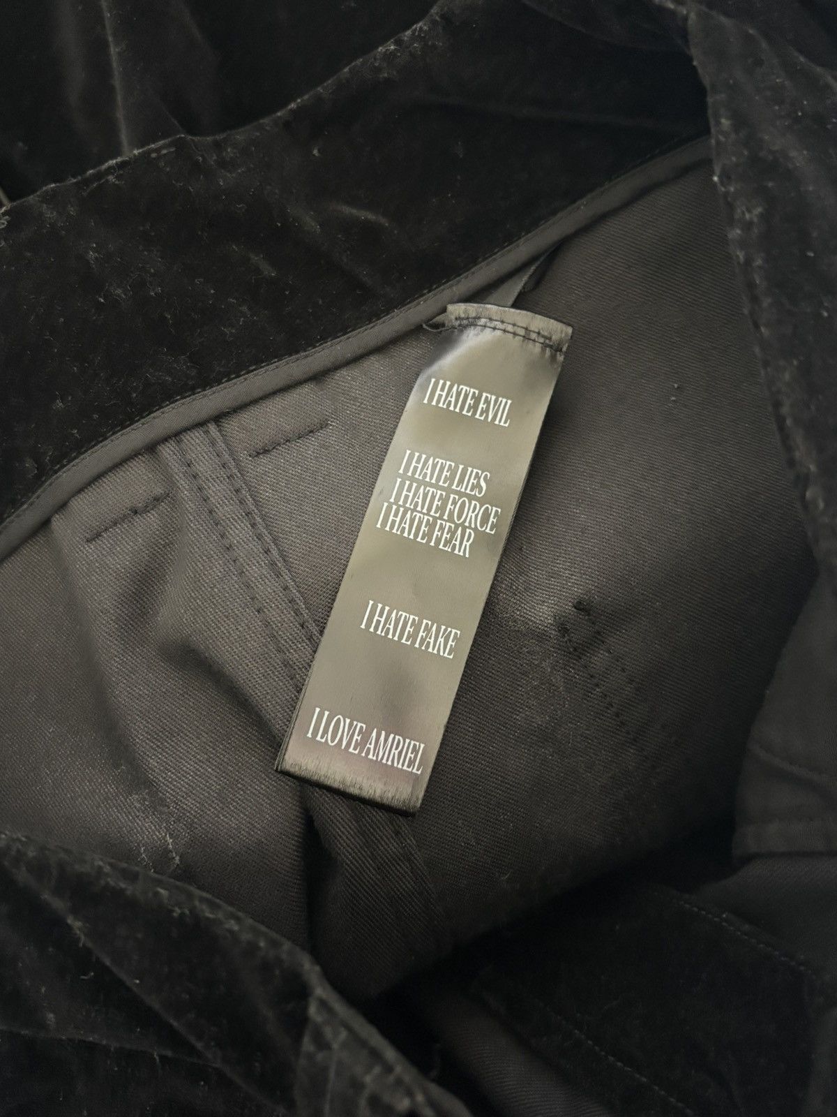 Other Darkest Pants In The World by Amriel Size US 30 / EU 46 - 3 Thumbnail