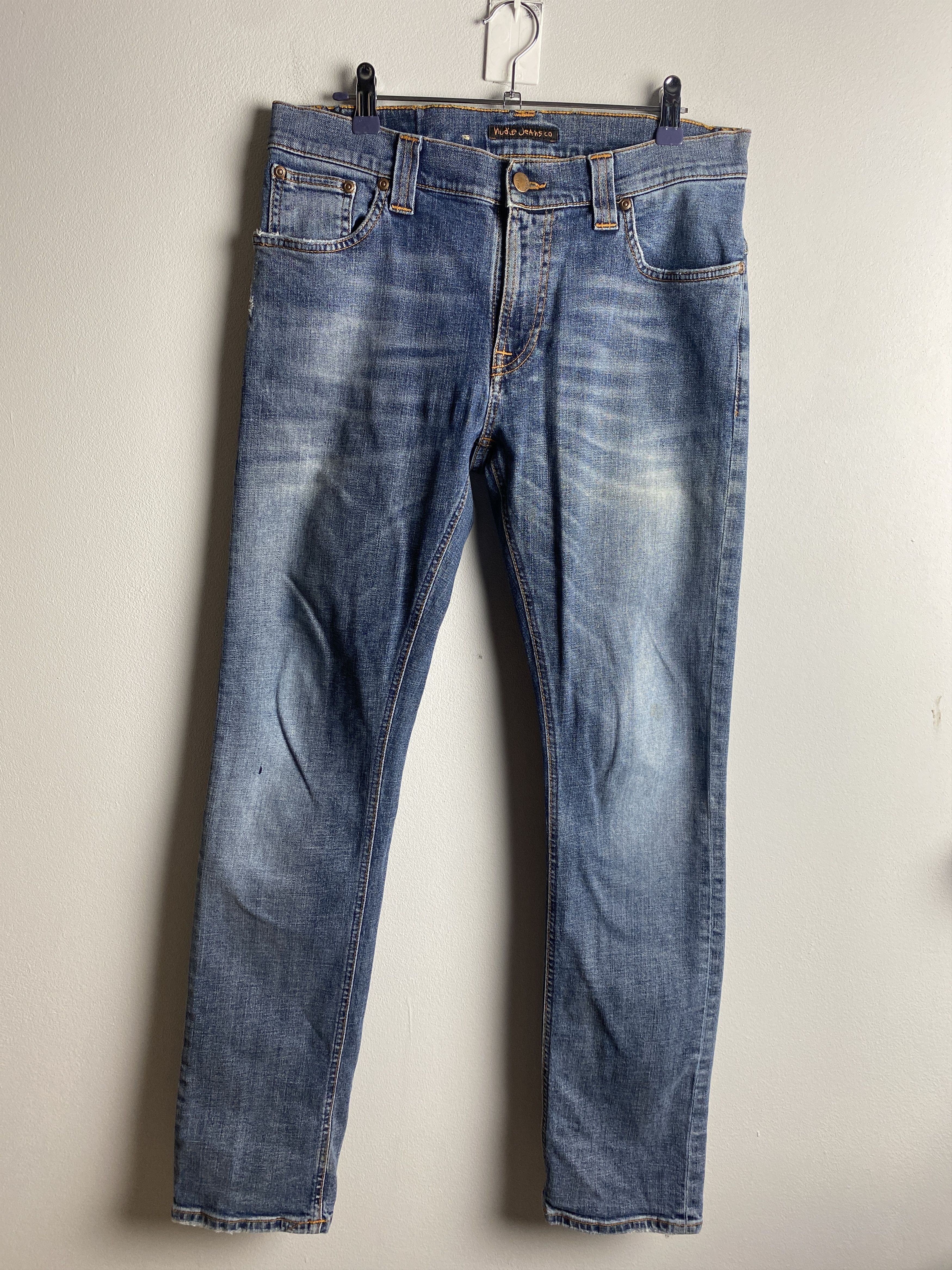 Nudie Jeans Nudie Jeans Thin Finn denim jeans pants Size US 31 - 2 Thumbnail