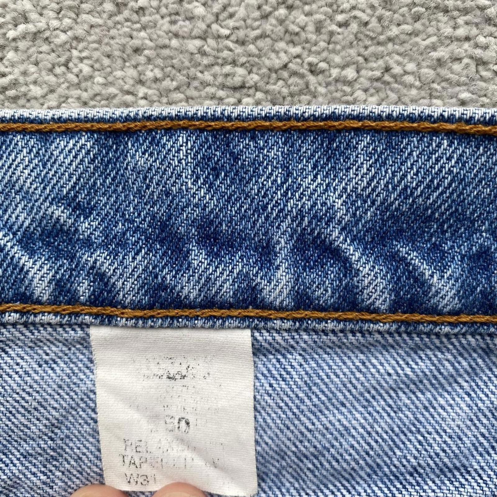 Levi's Vintage Levi’s 550 Orange Tab Denim Jeans Size US 31 - 6 Thumbnail