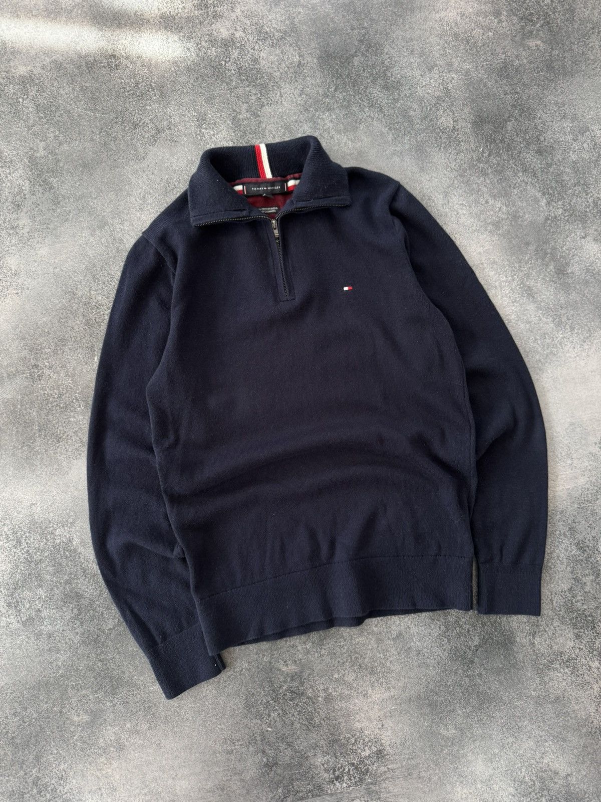 Tommy Hilfiger Tommy Hilfiger 1/4 zip up sweater Size US S / EU 44-46 / 1 - 1 Thumbnail