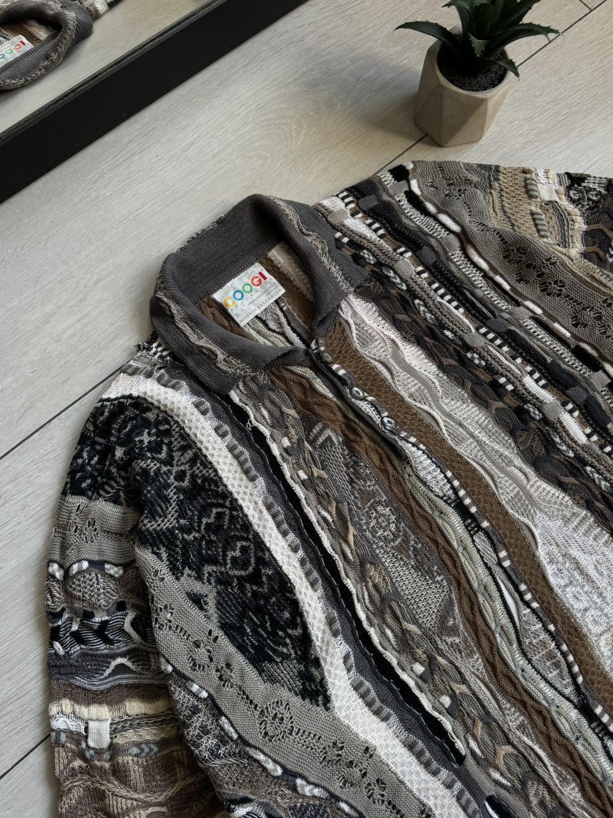 Coogi ❗️RARE❗️Vintage Coogi Mercerised Cotton Button Up Sweater Size US S / EU 44-46 / 1 - 4 Thumbnail