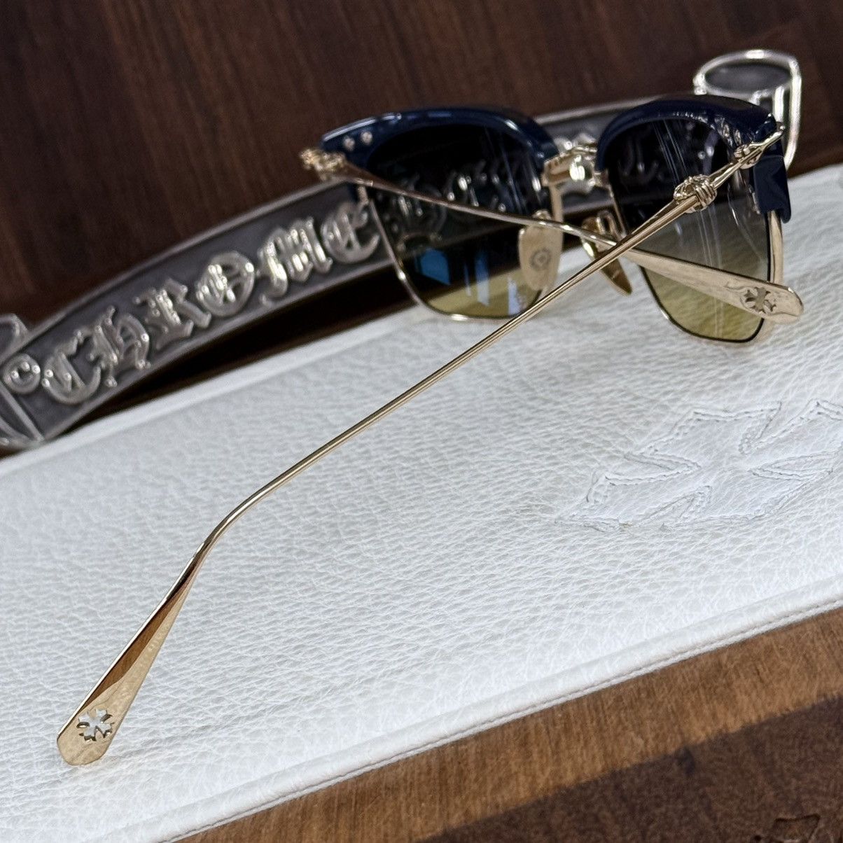 Chrome Hearts Chrome Hearts SLUNTRADICTION 1/1 Sunglasses Size ONE SIZE - 8 Thumbnail