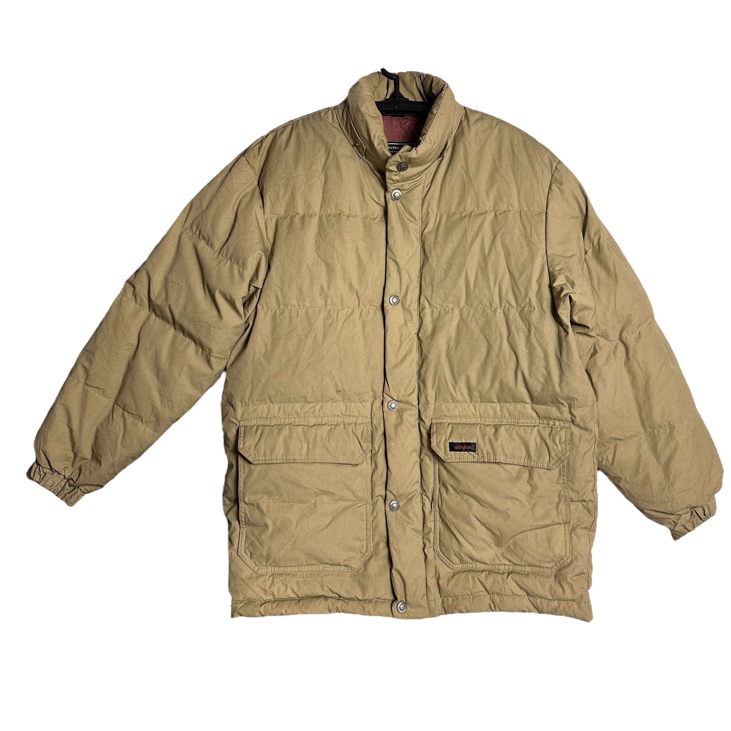 Adidas 🔥RARE🔥Vintage Adidas International Puffer Bomber Jacket Size US L / EU 52-54 / 3 - 1 Thumbnail