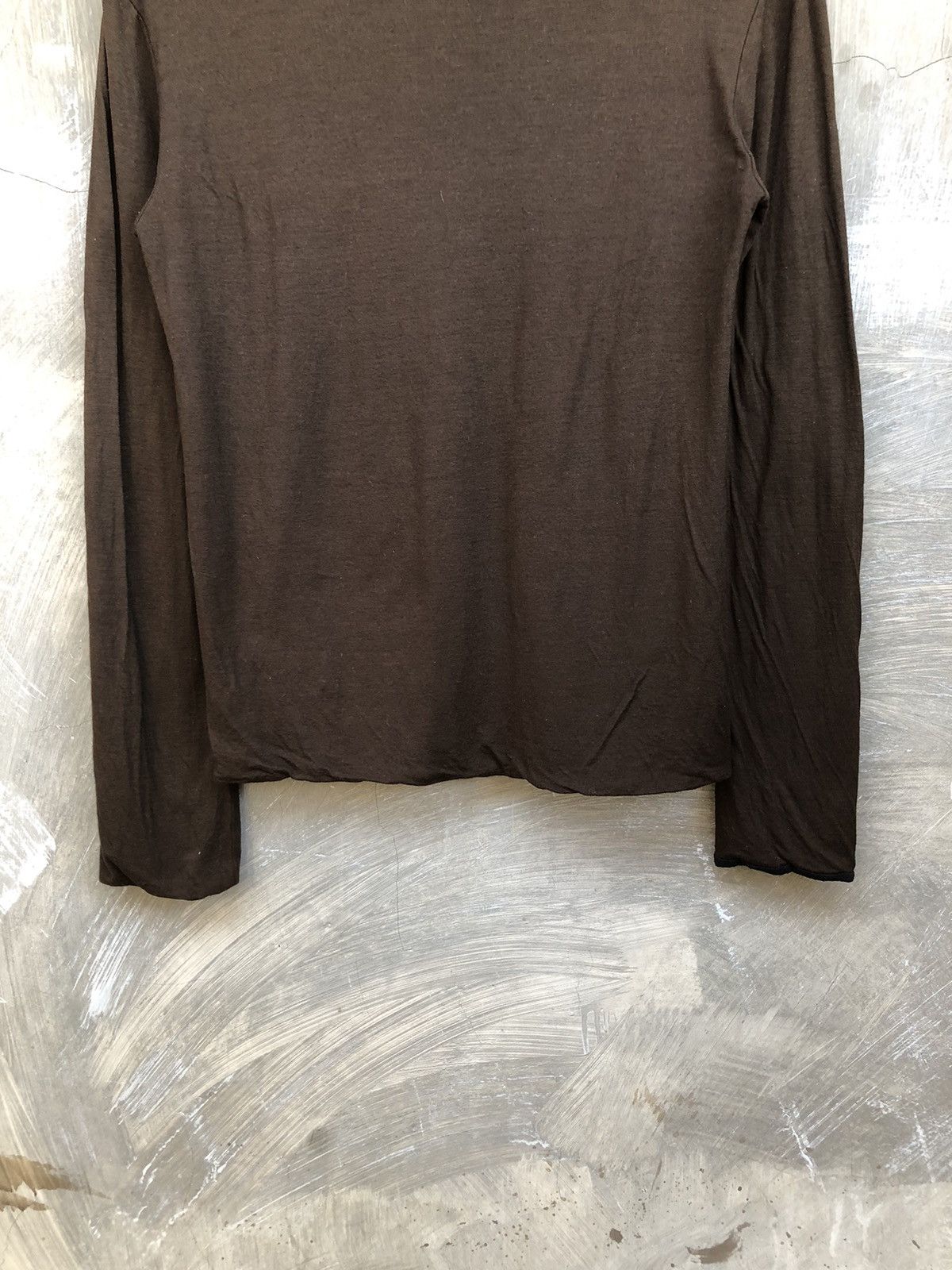 Yohji Yamamoto Yohji Yamamoto Y’s Longsleeve T-shirt Size US M / EU 48-50 / 2 - 9 Thumbnail