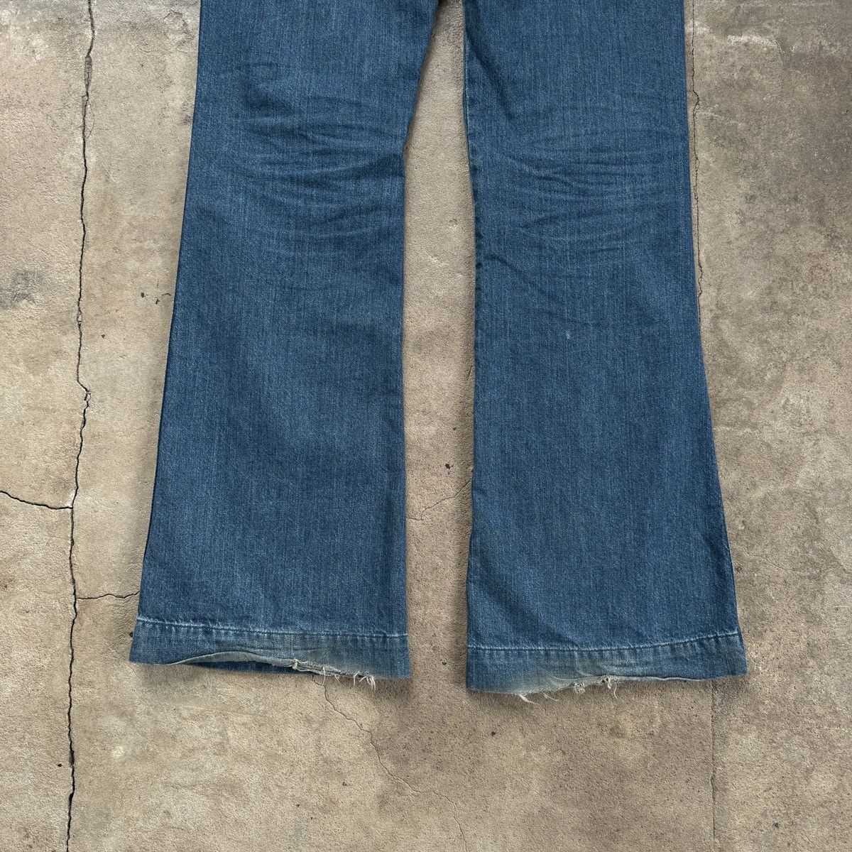Diesel Vintage Diesel Y2K Flared Denim Size US 33 - 9 Thumbnail