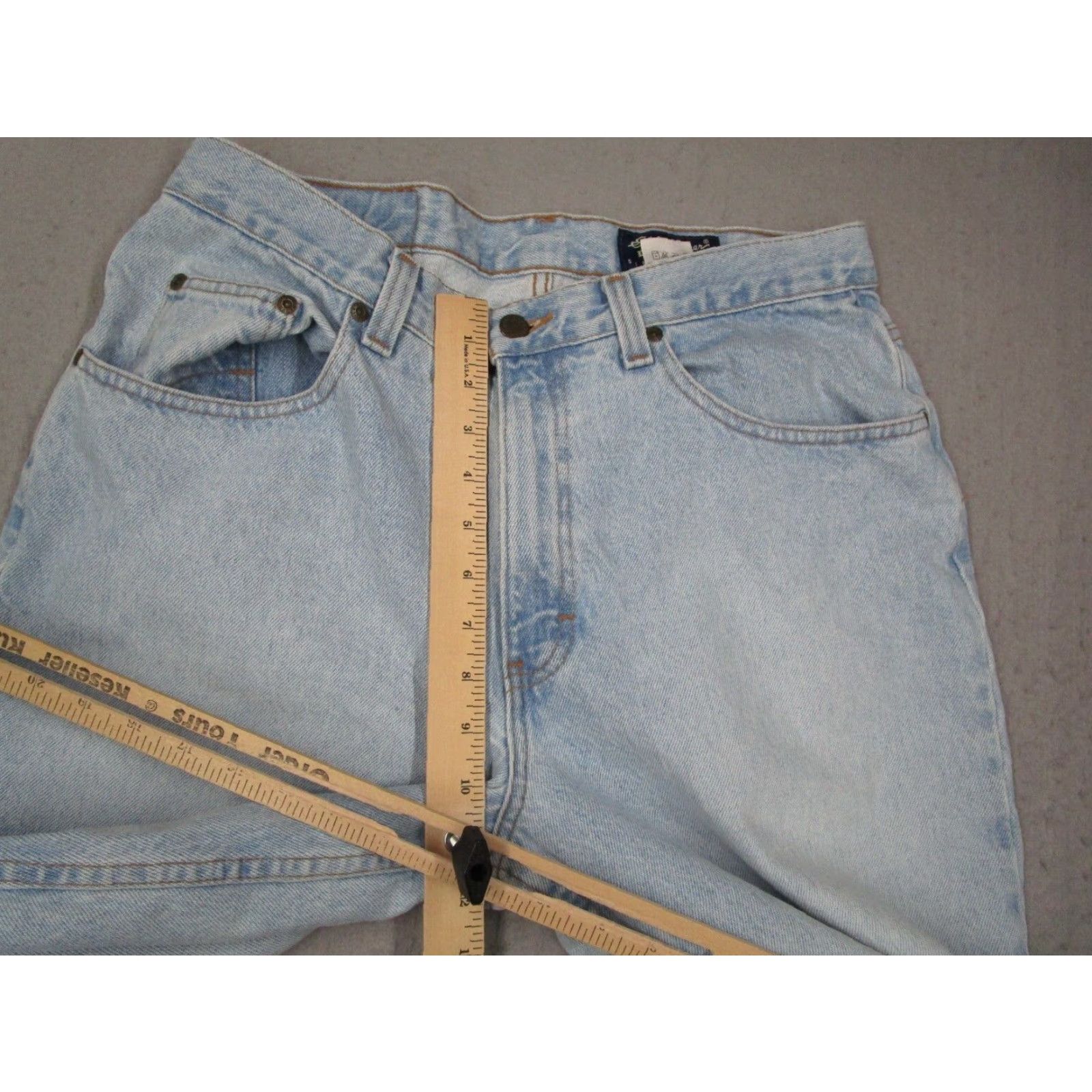 Eddie Bauer VINTAGE Eddie Bauer Jeans Mens 33 Blue Straight Denim Size US 33 - 5 Thumbnail