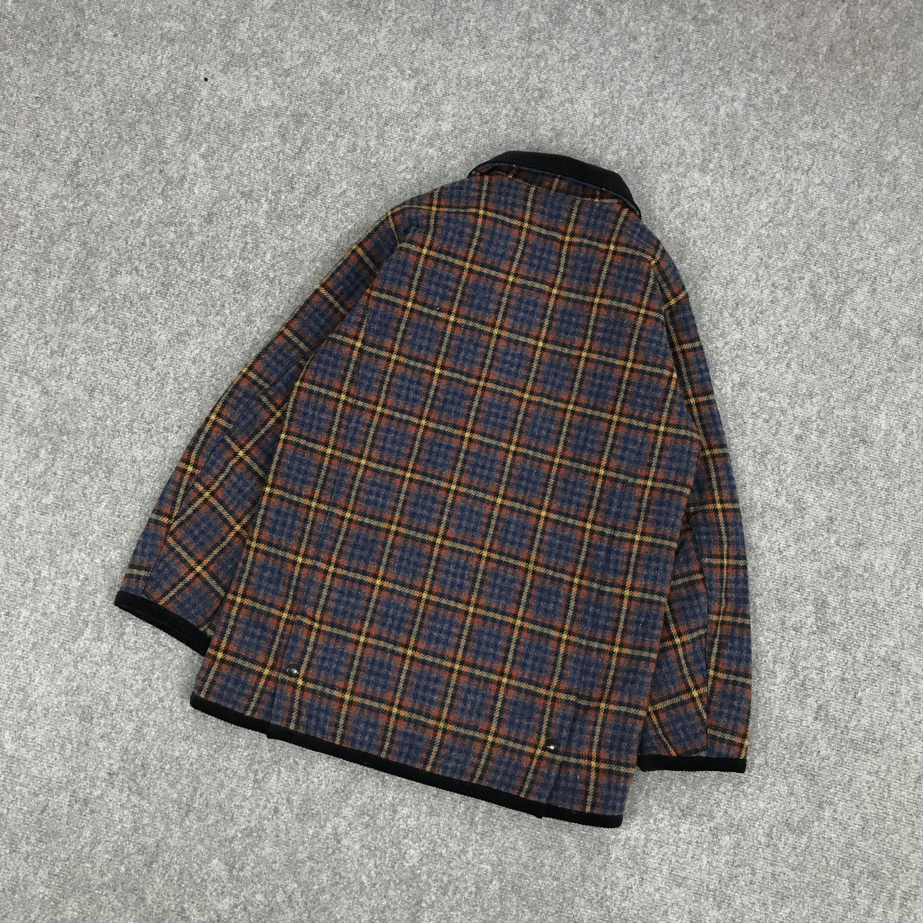 Aigle × Japanese Brand JAPAN AIGLE FLANNEL WOOL SNAP BUTTON JACKET Size US S / EU 44-46 / 1 - 5 Thumbnail