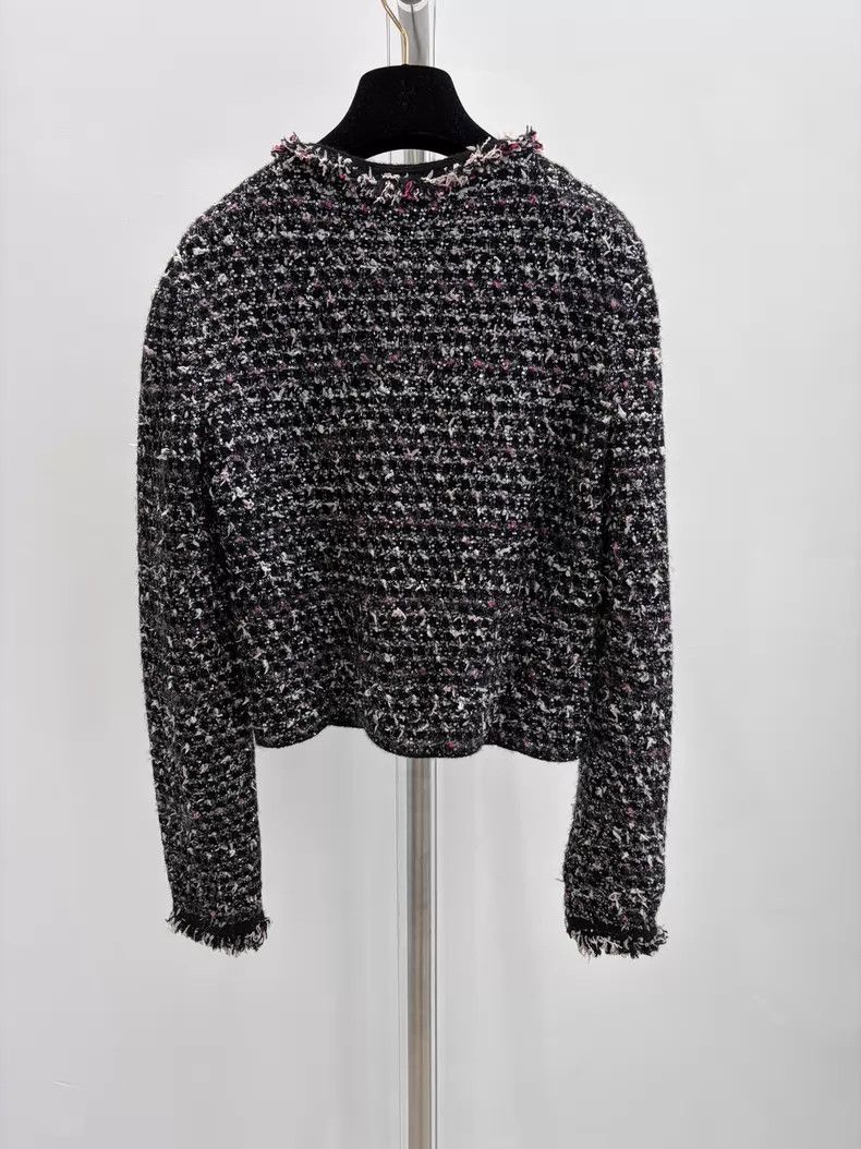 Chanel Chanel Black diamond buckle tweed jacket Size XS / US 0-2 / IT 36-38 - 2 Thumbnail