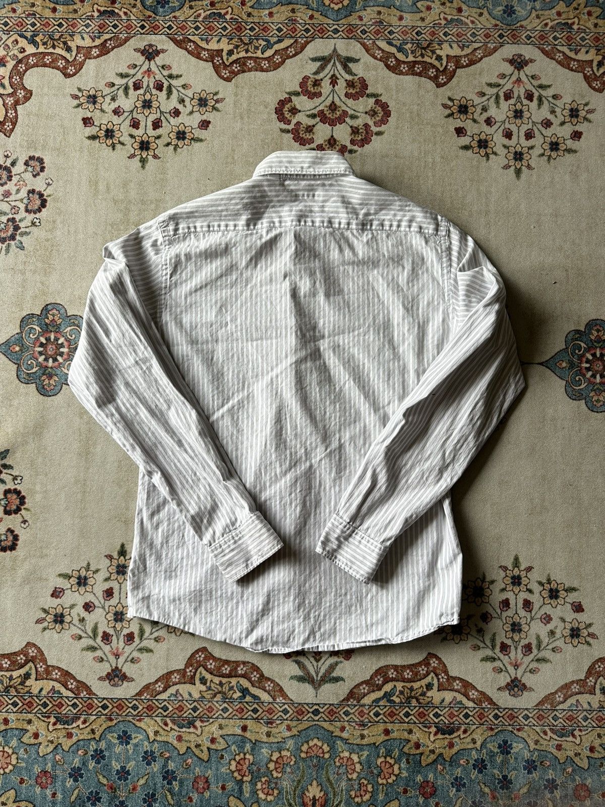 Burberry Burberry Brit Stripe Nova Check Shirt Size US M / EU 48-50 / 2 - 11 Thumbnail