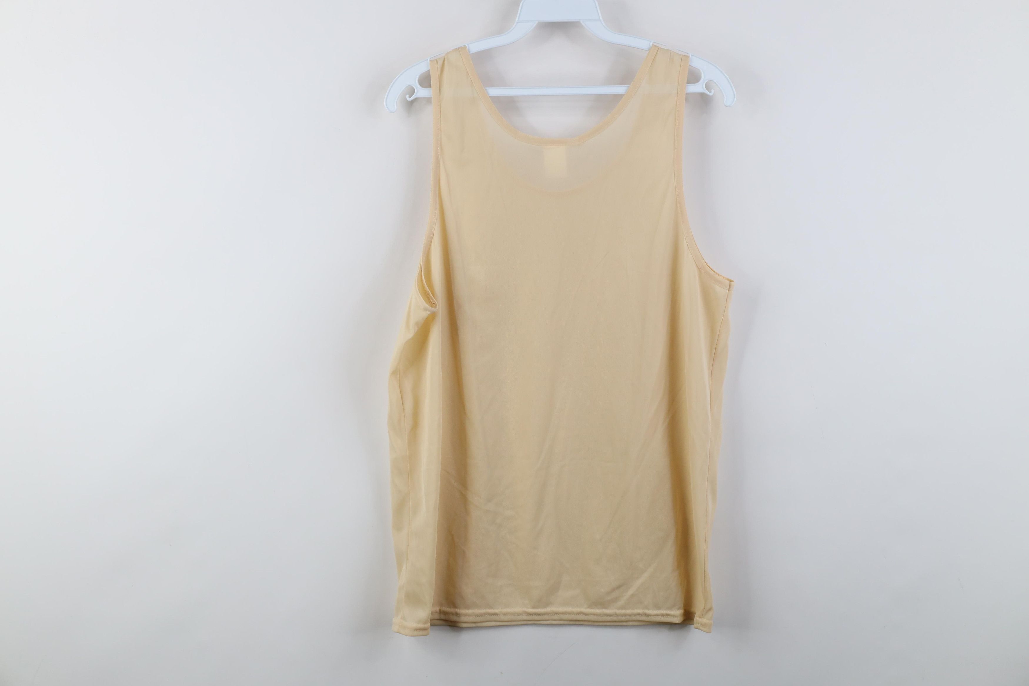 Vintage Deadstock Vintage 70s Streetwear Nylon Tank Top T-Shirt USA Size US M / EU 48-50 / 2 - 6 Thumbnail