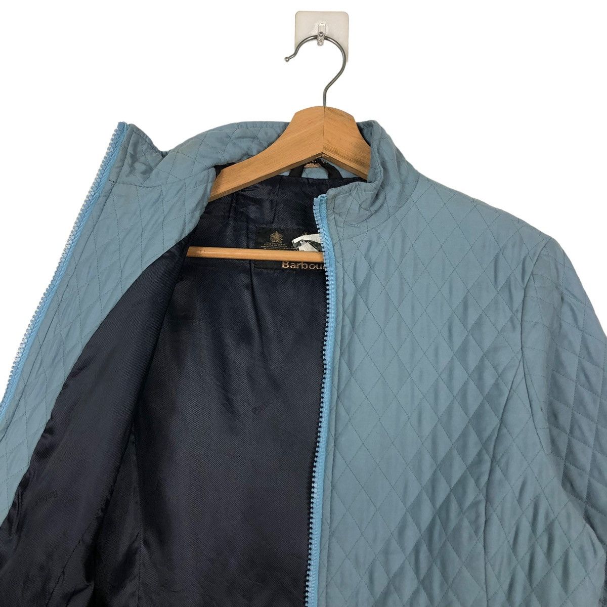 Barbour VINTAGE BARBOUR QUILTED L115 MICROFIBRE JACKET (SHORT) Size US S / EU 44-46 / 1 - 10 Thumbnail