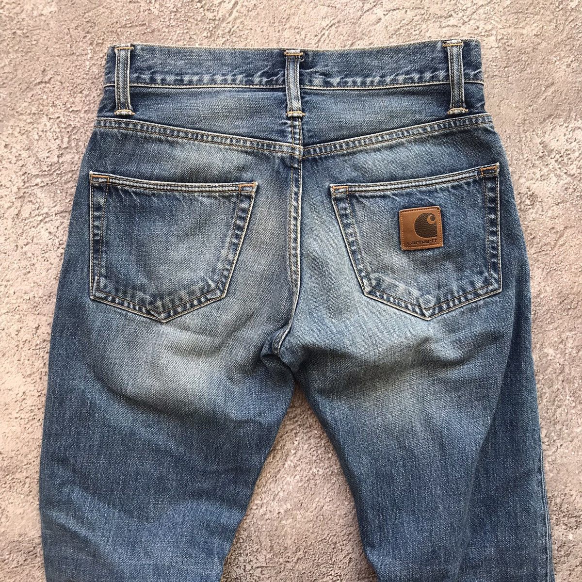 Vintage Vintage Y2K Distressed Baggy Jeans Workwear Streetwear W27 Size US 27 - 5 Thumbnail