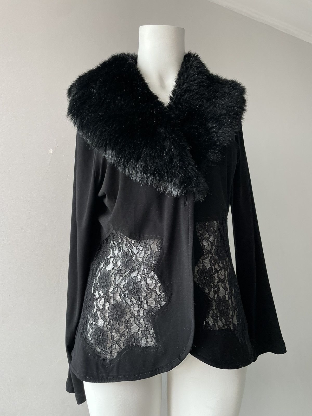 Vintage y2k fluffy jacket Size L / US 10 / IT 46 - 7 Thumbnail