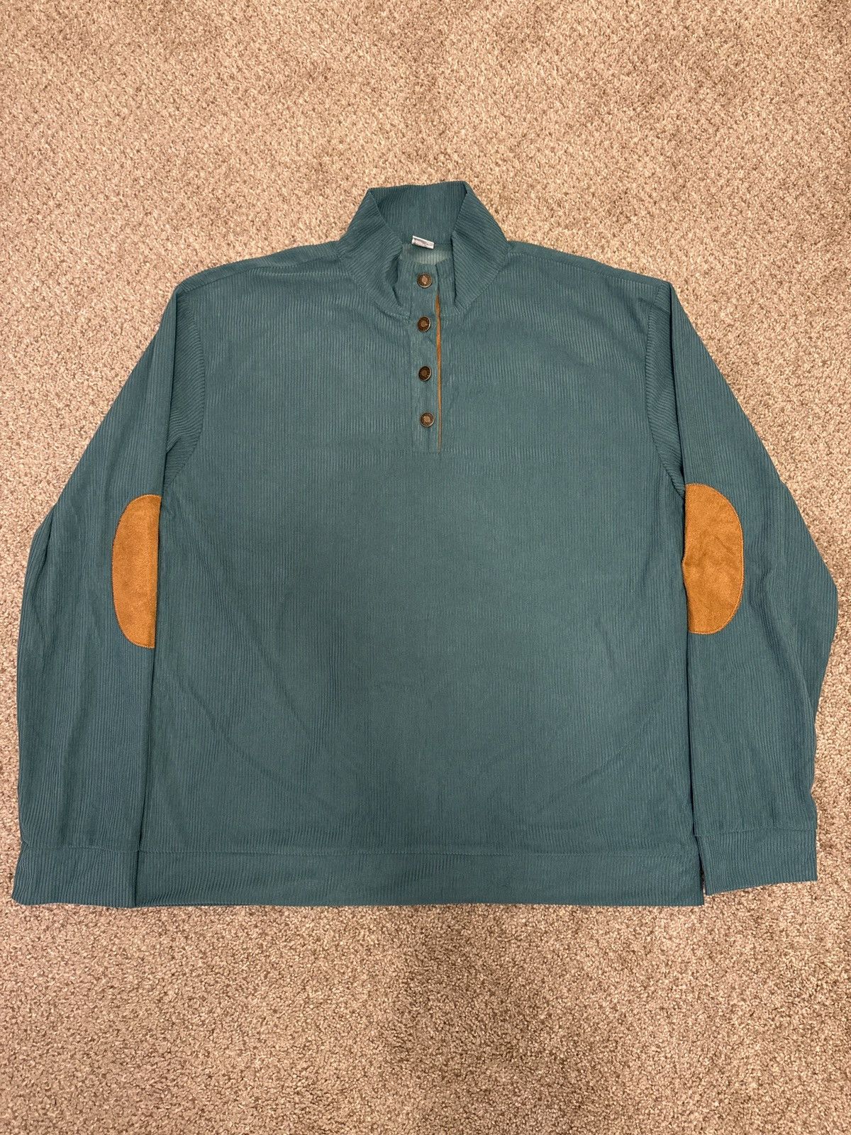 Designer × Vintage Half Button Sweater Size US XL / EU 56 / 4 - 1 Thumbnail