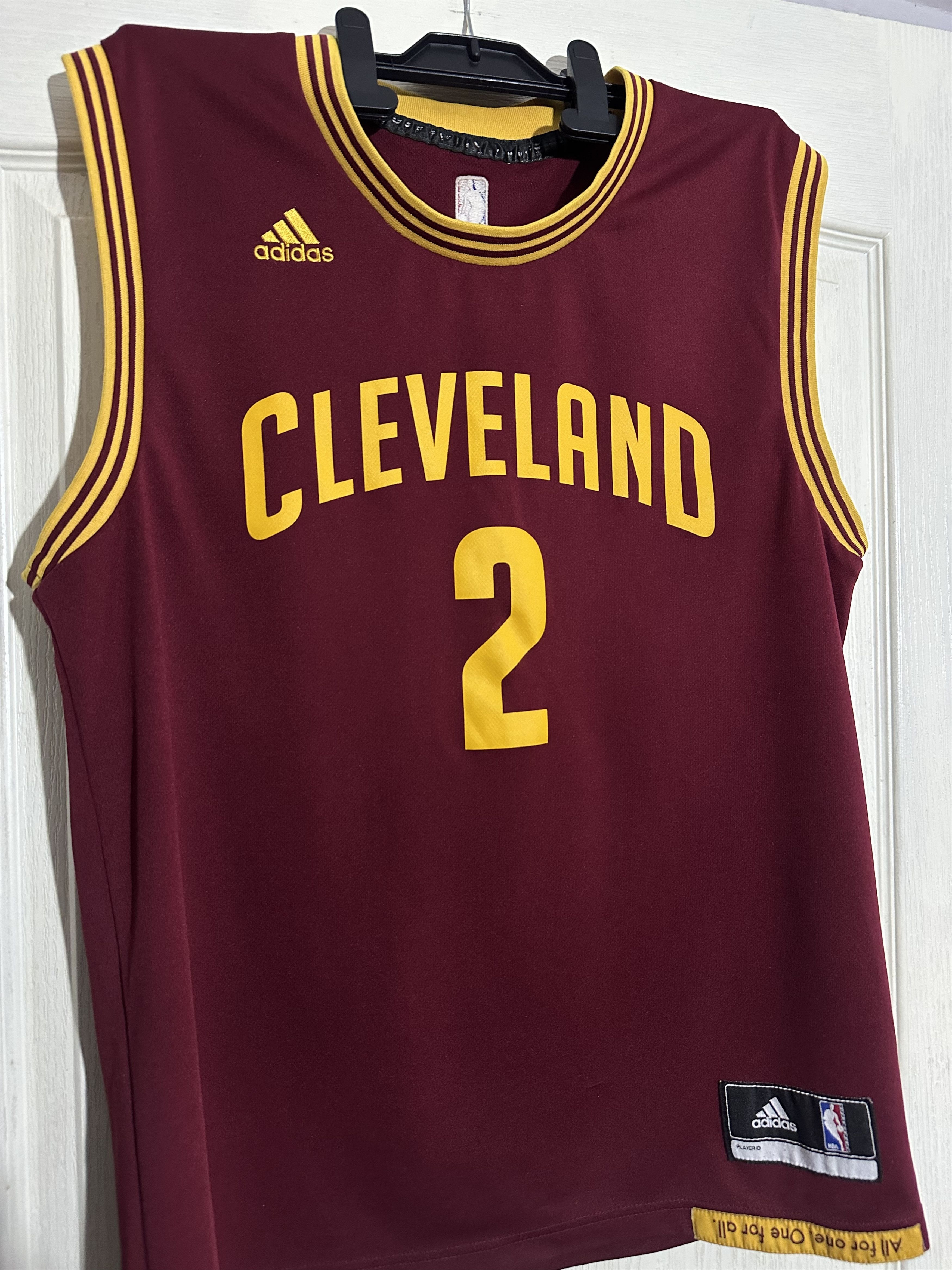 Adidas Adidas Cleveland Cavaliers Kyrie Irving #2 Swigman Size US M / EU 48-50 / 2 - 4 Thumbnail