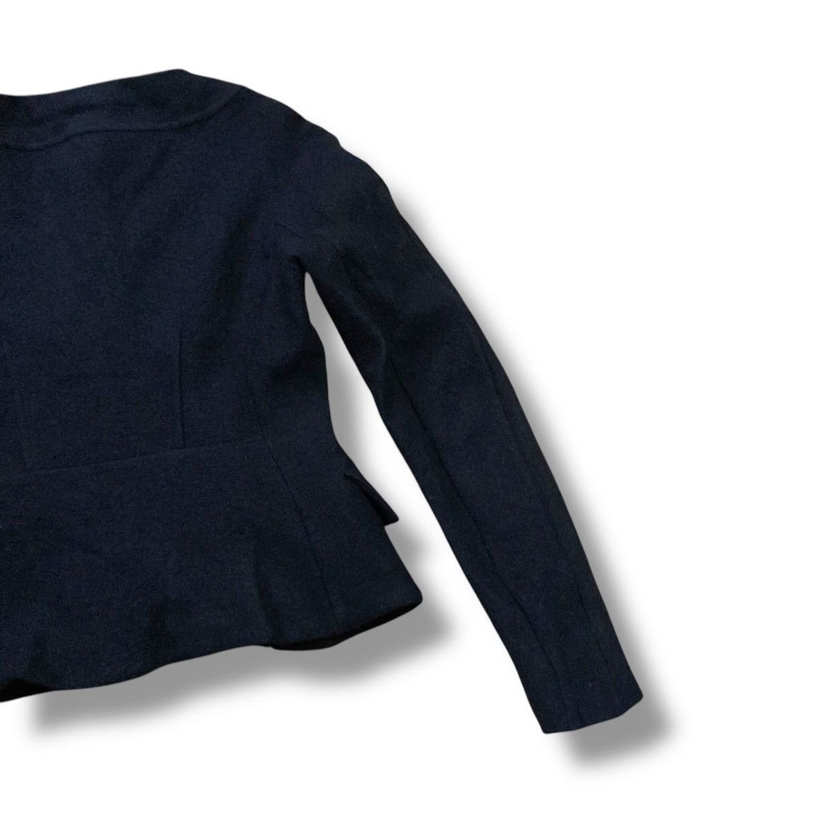 Marc Jacobs MARC by MARC JACOBS BUTTON UP WOOL CROP JACKET Size XS / US 0-2 / IT 36-38 - 10 Thumbnail